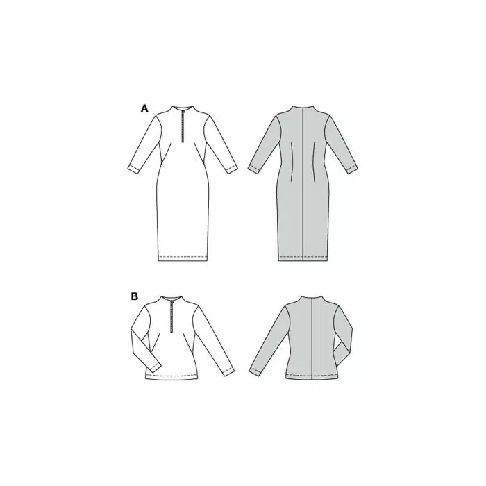 Burda Patroon 5792 - Shirt en Jurk