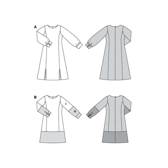 Burda Patroon 5797 - Jurk in Variaties