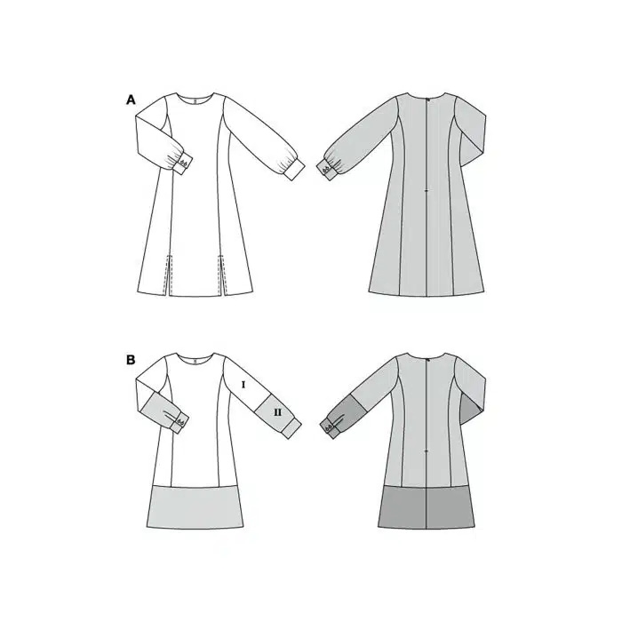 Burda Patroon 5797 - Jurk in Variaties