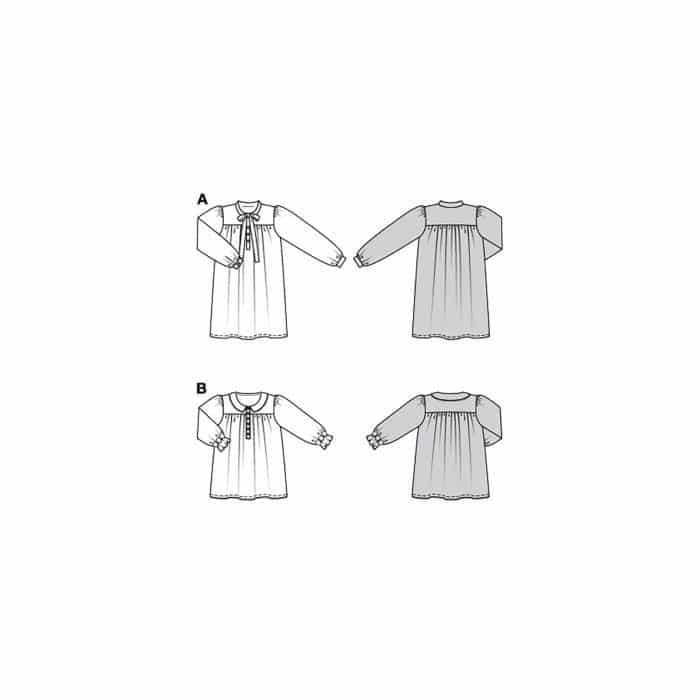 Burda Patroon 9216 - Jurk en Shirt