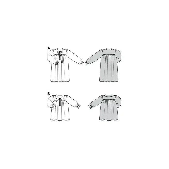 Burda Patroon 9216 - Jurk en Shirt