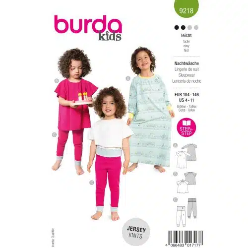 Burda Patroon 9218 - Nachtmode