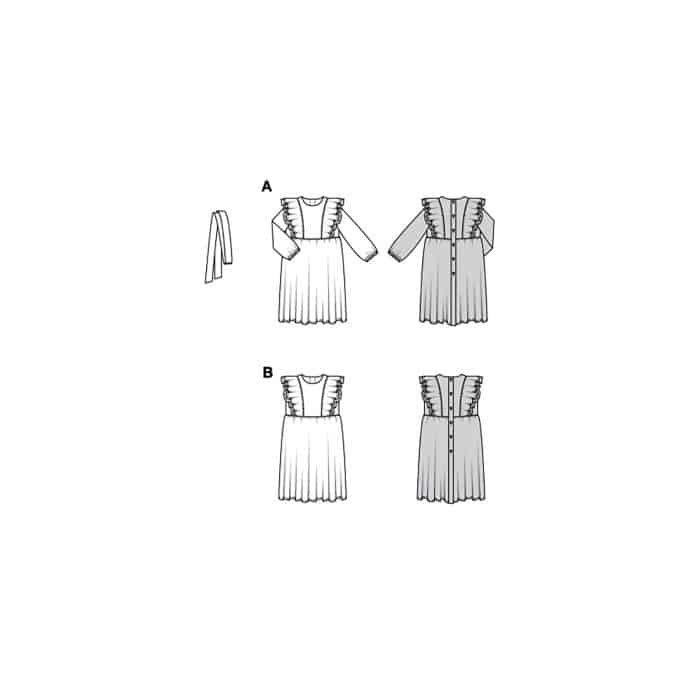Burda Patroon 9220 - Jurk in Variaties