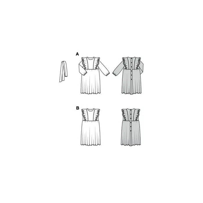 Burda Patroon 9220 - Jurk in Variaties