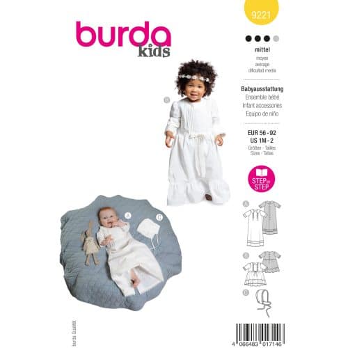 Burda Patroon 9221 - Jurk in Variaties