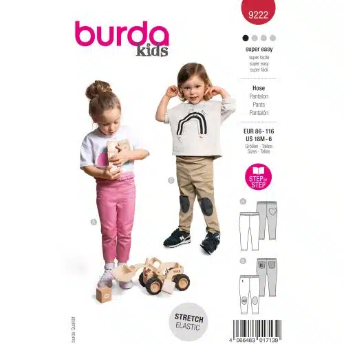 Burda Patroon 9222 - Broek in Variaties