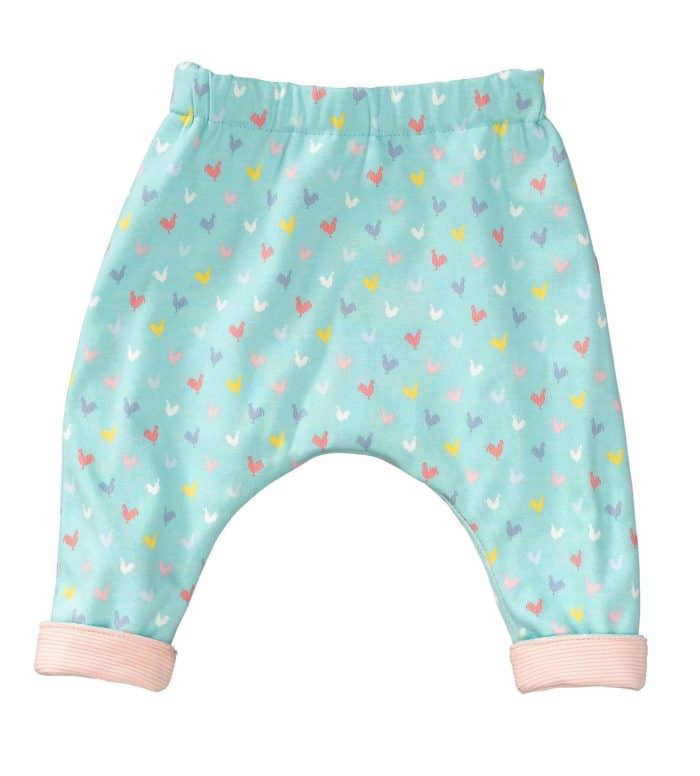 Burda Groen 9312 - Babykleding in Variaties