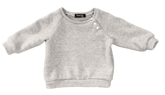 Burda Groen 9312 - Babykleding in Variaties