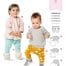 Burda Groen 9312 - Babykleding in Variaties
