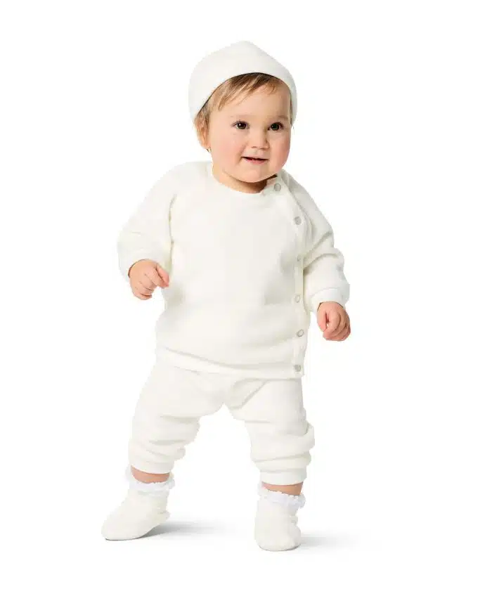 Burda Groen 9315 - Babykleding in Variaties