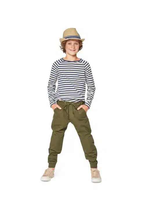 Burda Groen 9346 - Shirt in variaties
