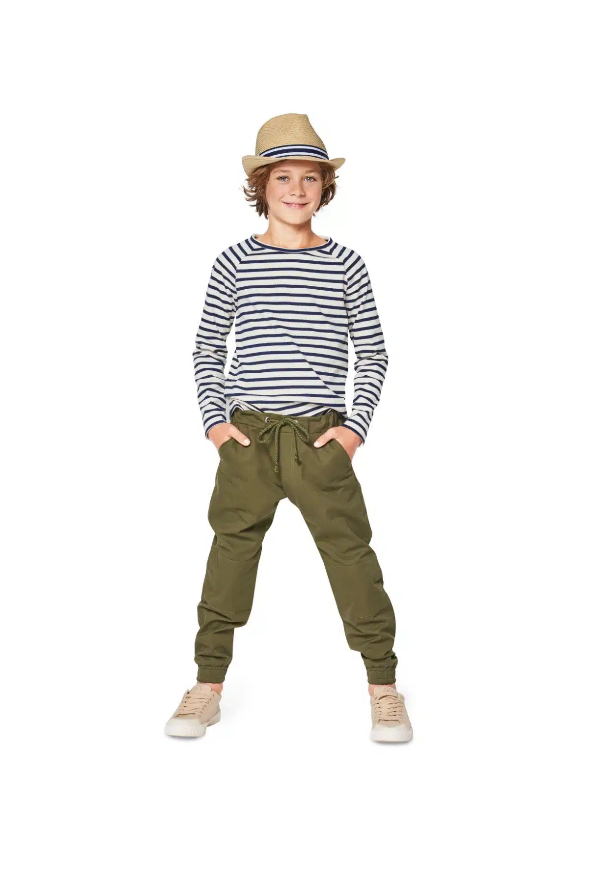 Burda Groen 9346 - Shirt in variaties