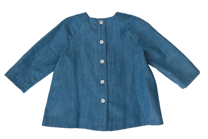 Burda Geel 9348 - Shirtje, legging en jurkje
