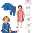 Burda Geel 9348 - Shirtje, legging en jurkje