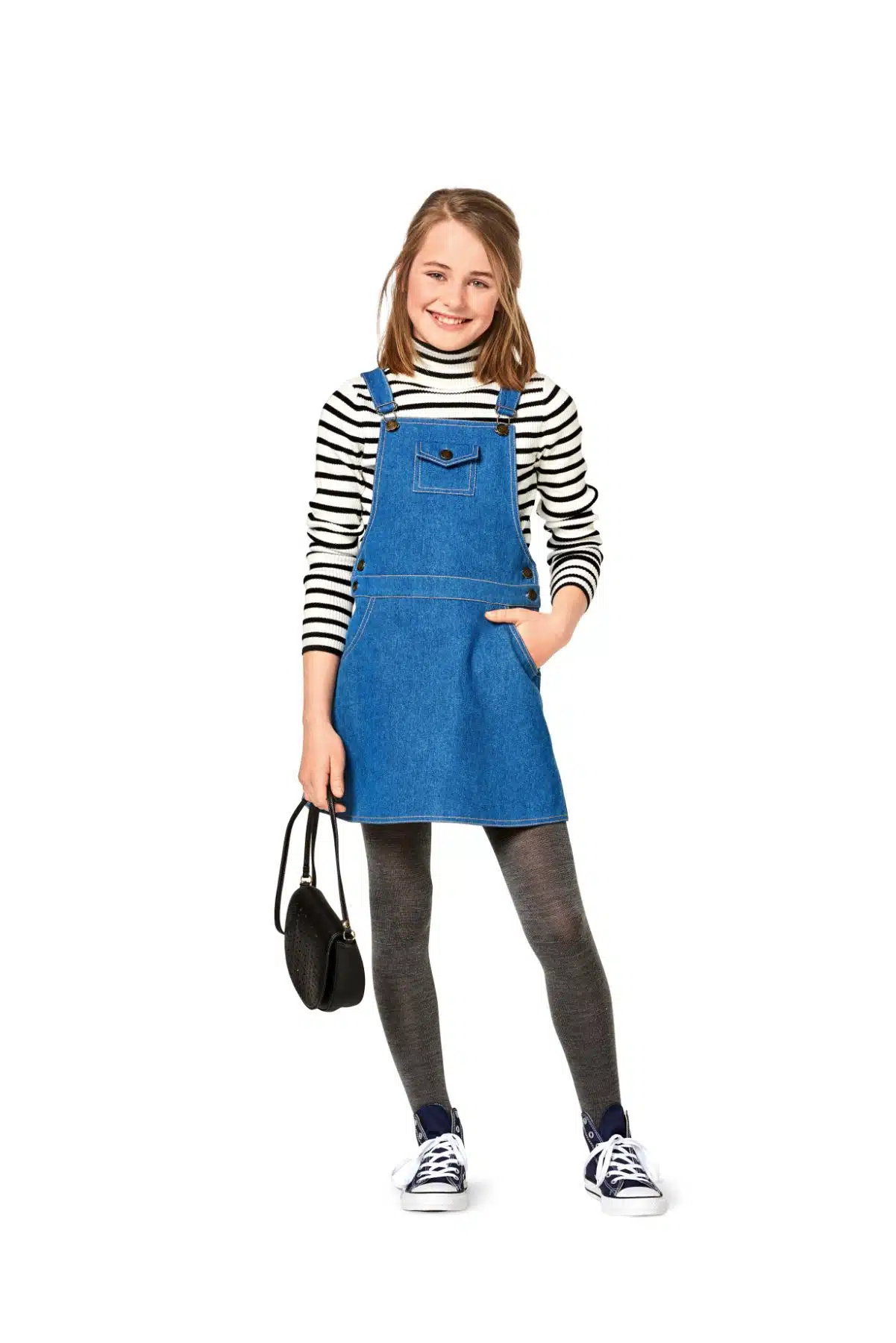 Burda Geel 9356 - Rok en Jurk