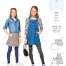 Burda Geel 9356 - Rok en Jurk