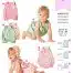 Burda Groen 9462 - Zomerpakje, jurkje en luierbroekje
