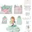 Burda Geel 9479 - Baby accessoires