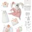 Burda Geel 9635 - Baby accessoires