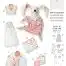 Burda Geel 9635 - Baby accessoires
