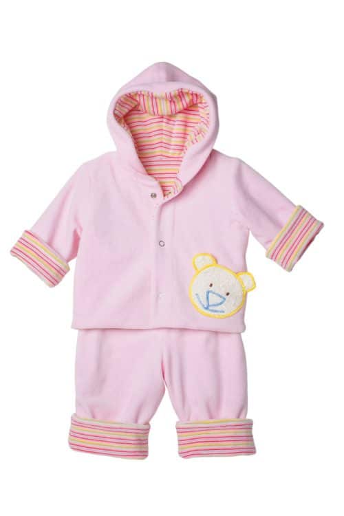 Burda Geel 9636 - Baby kleding in variaties