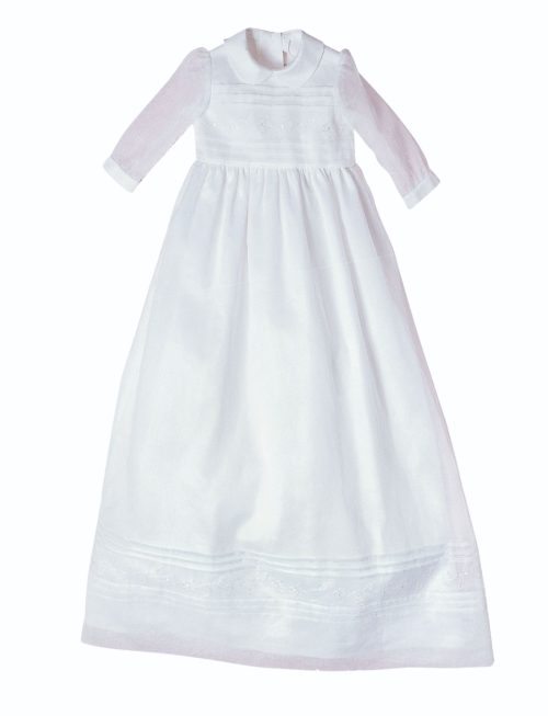 Burda Geel 9804 - Doopjurk in variaties, vest en hoed