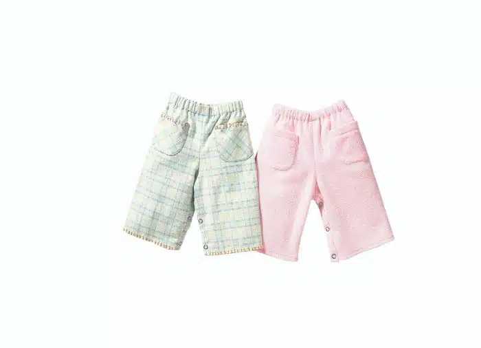 Burda Geel 9831 - Combinatie: babykleding in variaties
