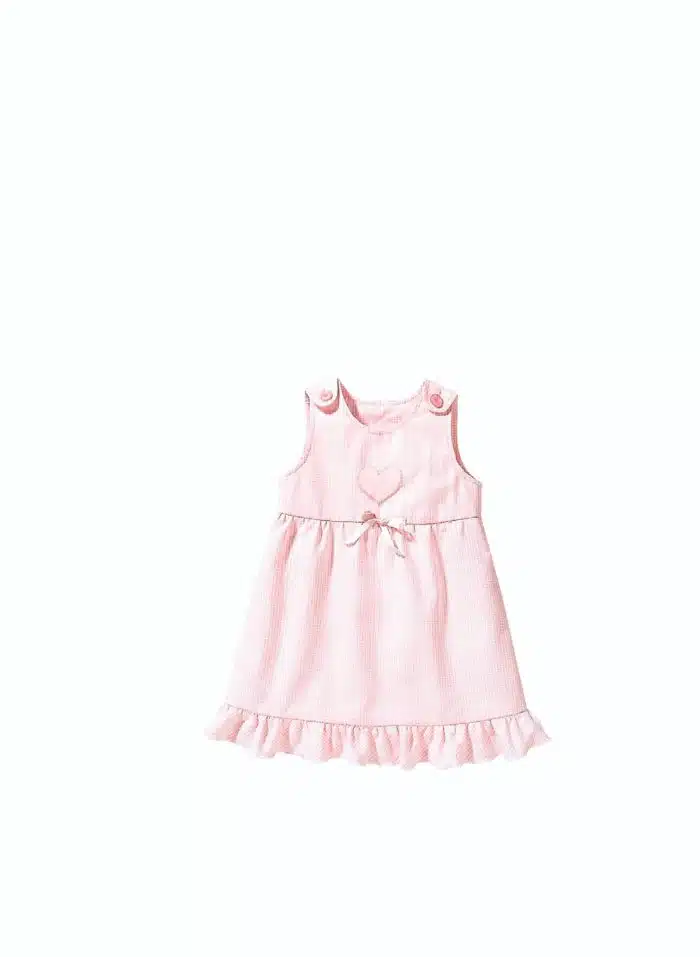 Burda Geel 9831 - Combinatie: babykleding in variaties