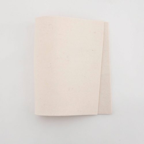 Certi Vilt 100% Wol 3mm 22,5x30cm Ecru