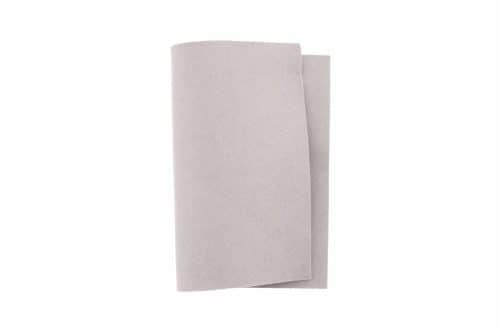 Certi Vilt 100% Wol 3mm 22,5x30cm Grijs