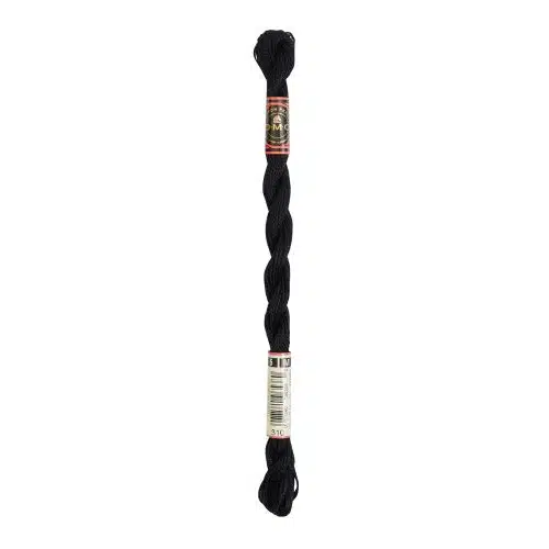 DMC Perle 115.5-310 Zwart