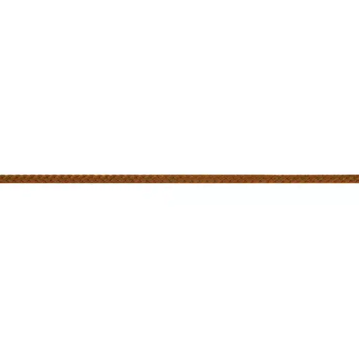 Gevlochten Koord Rond Donker Bruin 5mm