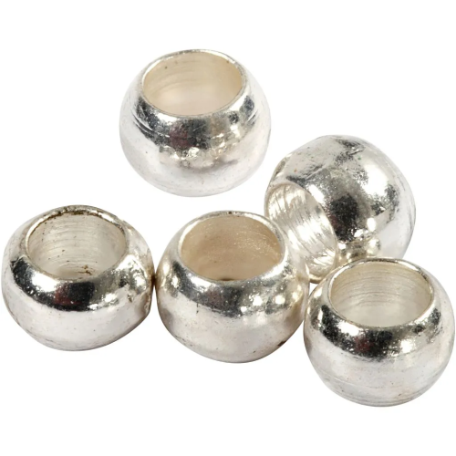 Knijpkraaltjes Rond Zilver 2mm 100stuks