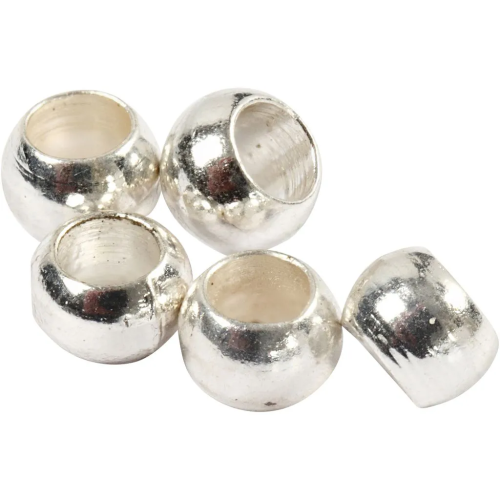 Knijpkraaltjes Rond Zilver 2mm 100stuks