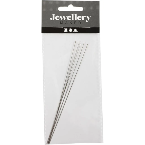 Kralennaalden/Big Eye 0.25mm 12cm 5stuks