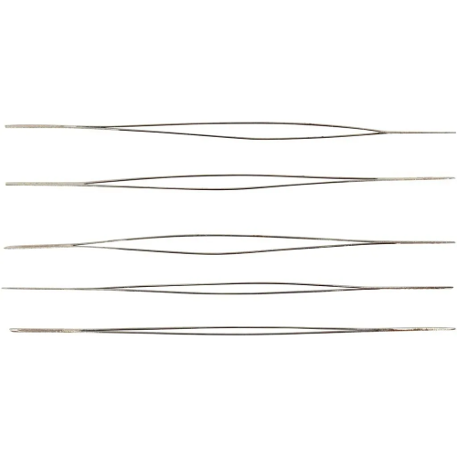 Kralennaalden/Big Eye 0.3mm 6cm 5stuks
