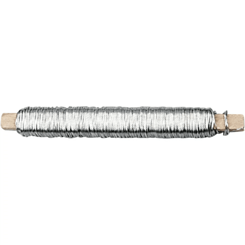 Binddraad/Ijzerdraad Zilver 0.6mm 50meter