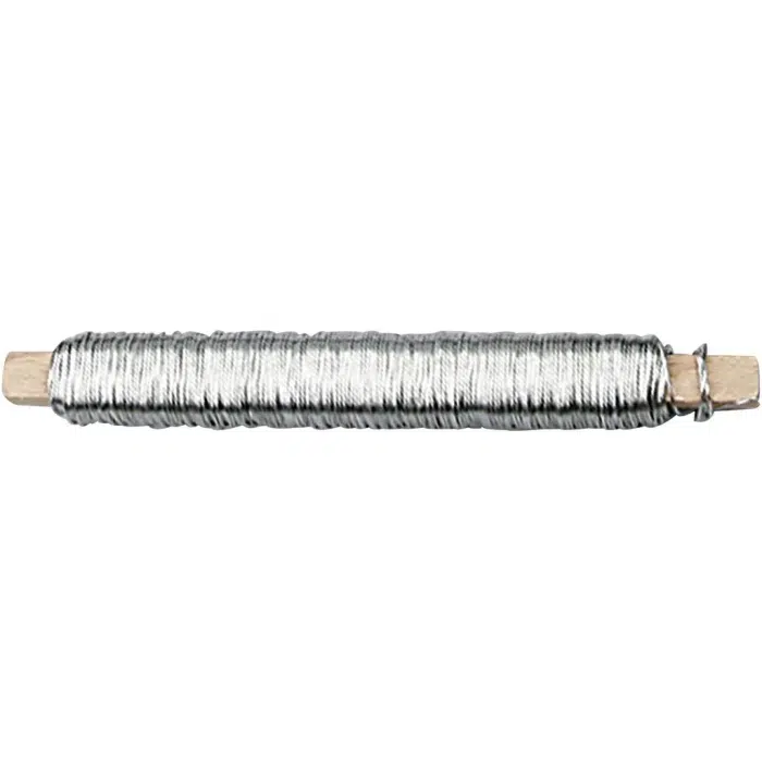 Binddraad/Ijzerdraad Zilver 0.6mm 50meter