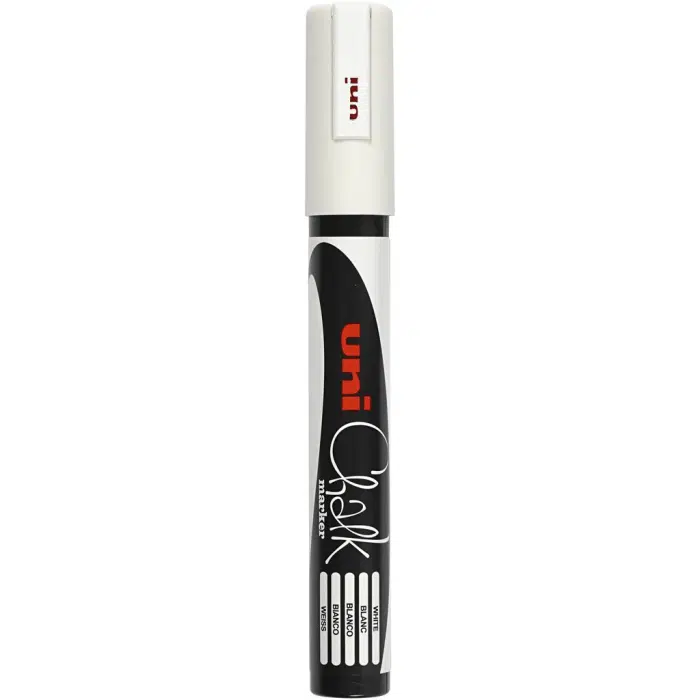 Chalk Marker Wit 1.8-2.5mm