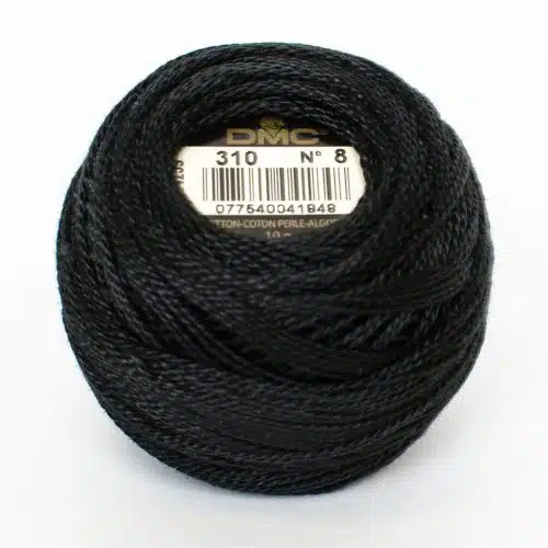 DMC Perle Bol 116.5 Zwart-310