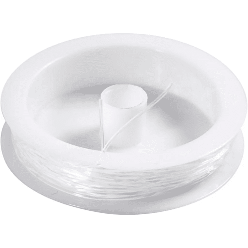Elastisch Nylon Transparant 1.0mm 10meter