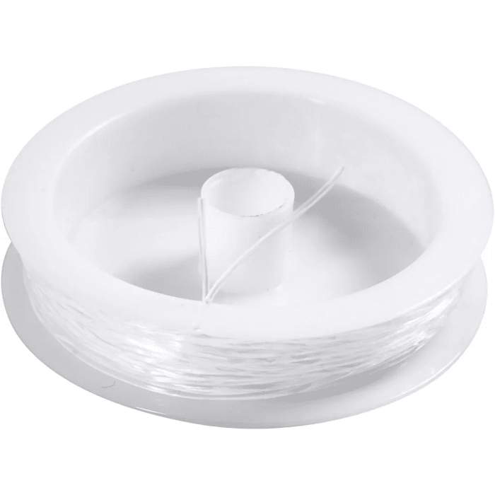 Elastisch Nylon Transparant 1.0mm 10meter