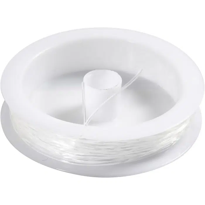 Elastisch Nylon Transparant 1.0mm 10meter
