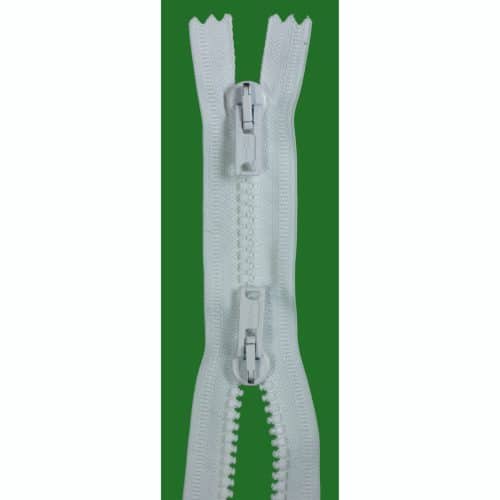 Opti-Lon Zweiwege Rits P60 Wit-009