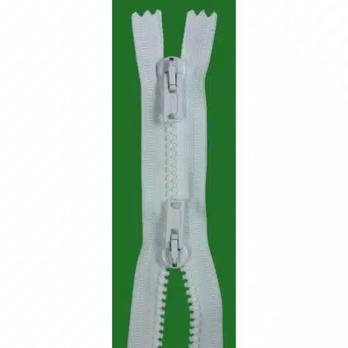 Opti-Lon Zweiwege Rits P60 Wit-009