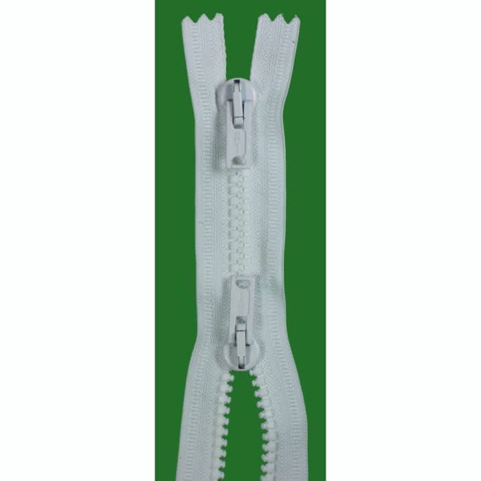 Opti-Lon Zweiwege Rits P60 Wit-009