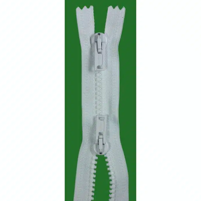 Opti-Lon Zweiwege Rits P60 Wit-009