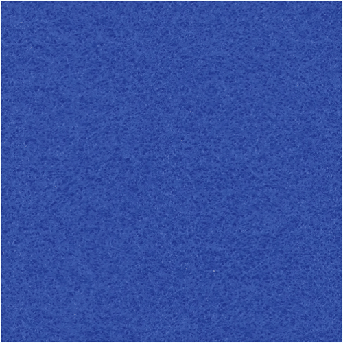 Viltlapje 20x30cm Cobalt Blauw