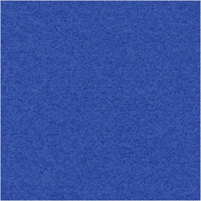 Viltlapje 20x30cm Cobalt Blauw