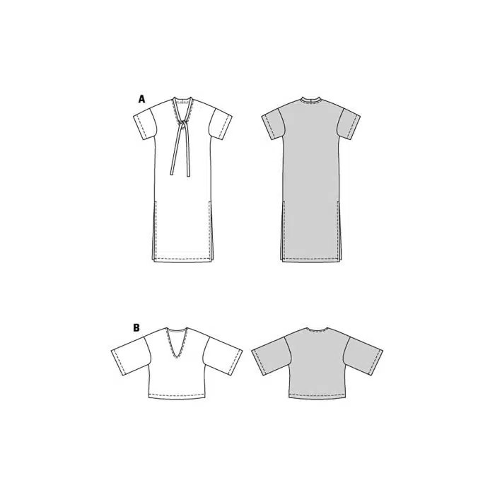 Burda Patroon 5893 - Shirt en Jurk
